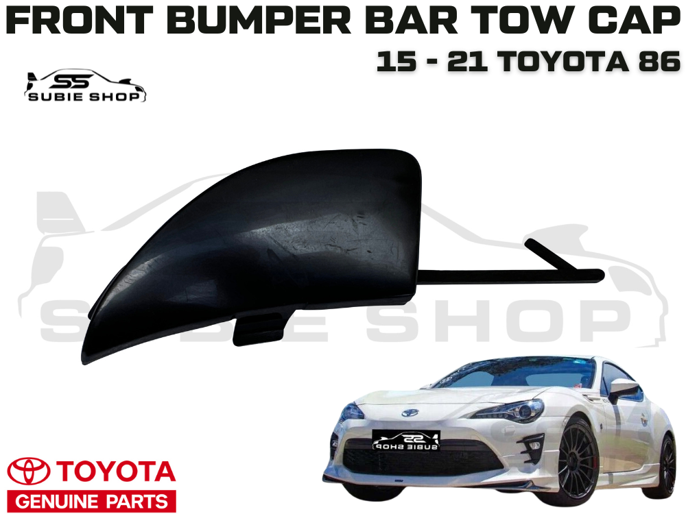 New OEM GENUINE Toyota 86 12 - 15 Front Bumper Bar Tow Hook Cap Cover –  Subie Shop