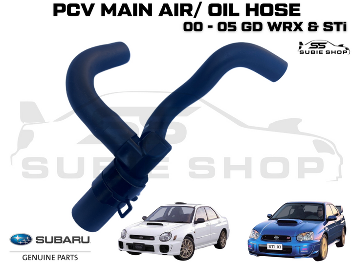 Genuine Subaru Impreza GD WRX & STi Turbo EJ 00-05 PCV Vacuum Air Oil Hose Pipe