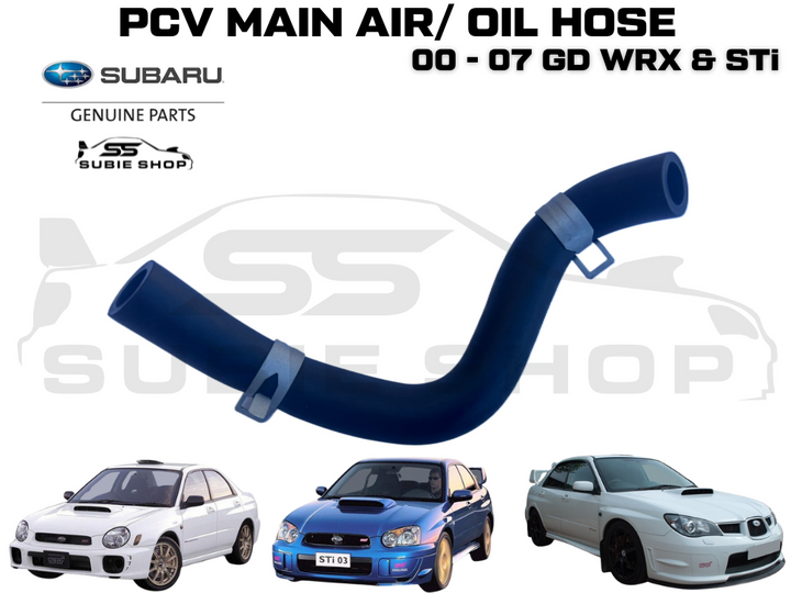 Genuine Subaru Impreza GD WRX & STi Turbo EJ 00-07 PCV Vacuum Air Oil Hose Pipe