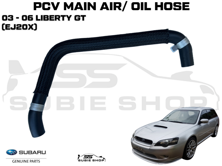 Genuine Subaru Liberty GT Turbo EJ20X 2003 - 2006 PCV Vacuum Air Oil Hose Pipe