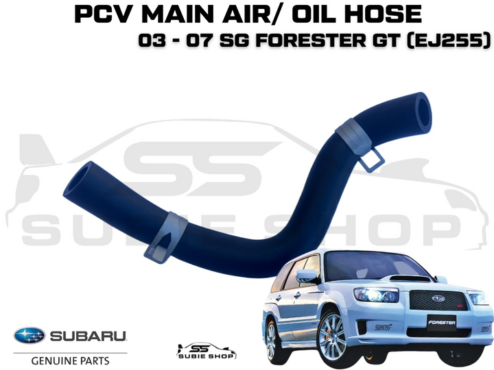 Genuine Subaru Forester SG XT Turbo EJ255 03 - 07 PCV Vacuum Air Oil Hose Pipe