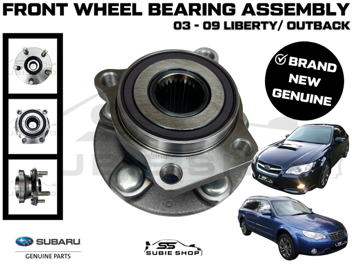 New Genuine Subaru Liberty Outback 2003 - 2009 Front Wheel Bearing Hub Assembly