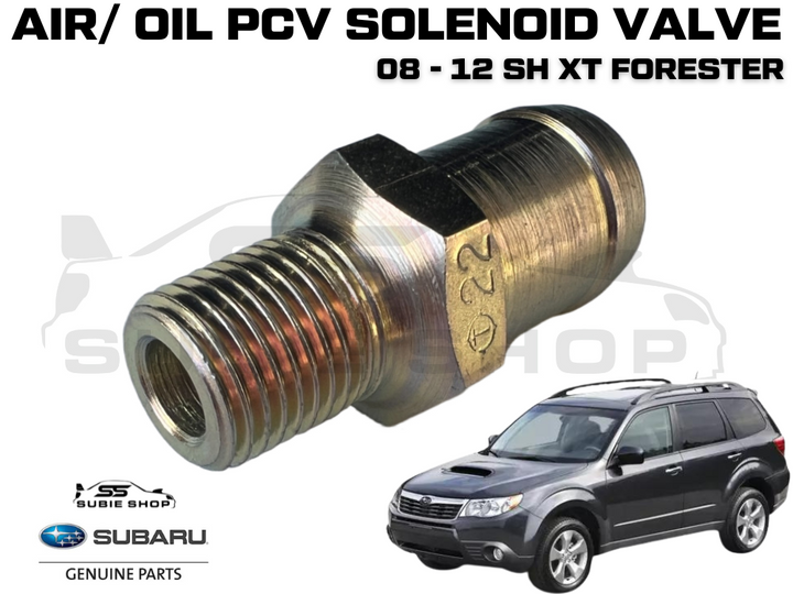 Genuine OEM Subaru Forester EJ255 SHXT Turbo 2008 -12 PCV Valve Solenoid Air Oil