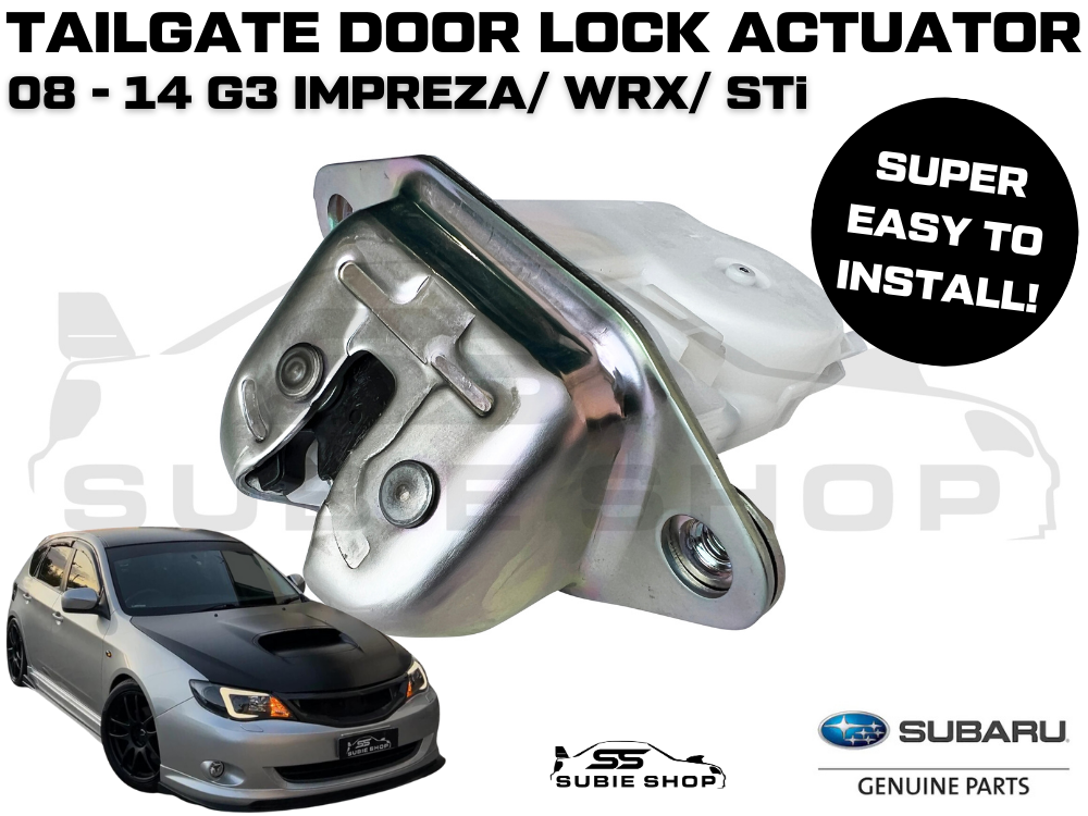 New Genuine Subaru Impreza WRX Sti 08 -14 Boot Hatch Tailgate Actuator Door Lock