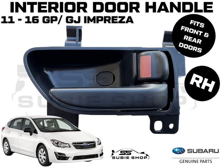 NEW GENUINE Subaru Impreza GP GJ 11 - 16 Interior Door Handle Front & Rear Right