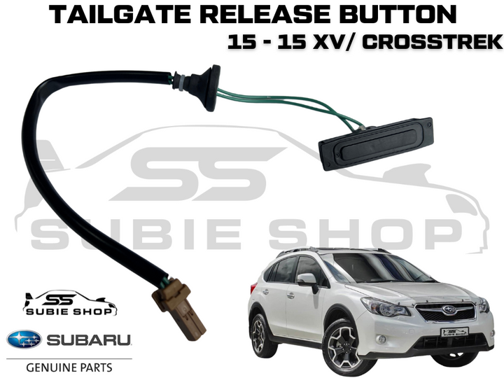 Genuine OEM Tailgate Button Boot Release Switch 12 - 16 Subaru XV Crosstrek Type