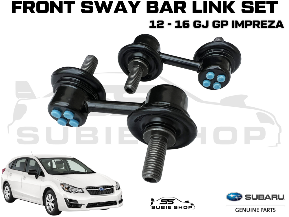 Genuine Subaru Impreza GJ GP 2012 - 2016 Front Sway Bar Links Stabilizer Pair