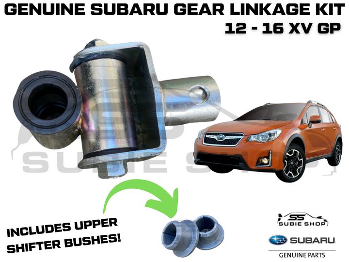 GENUINE 2012 -2016 Subaru XV GP 6spd Gear Shifter Shift Knuckle Joint Bushes Kit