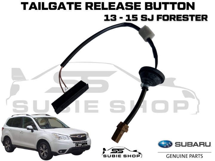 Genuine Tailgate Button Boot Release Unlock Open Switch 13-15 Subaru SJ Forester