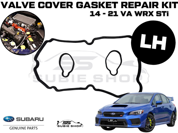 GENUINE Subaru VA WRX STi 2014 - 21 Valve Tapper Rocker Cover Gasket Seal Set LH