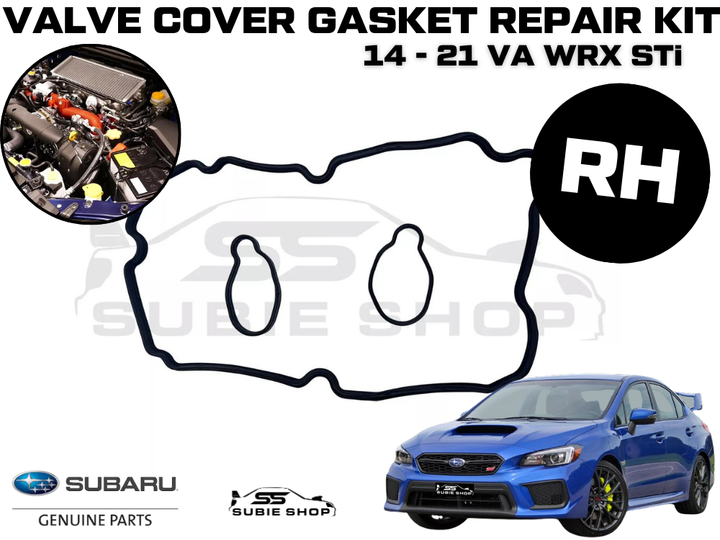 GENUINE Subaru VA WRX STi 2014 - 21 Valve Tapper Rocker Cover Gasket Seal Set RH