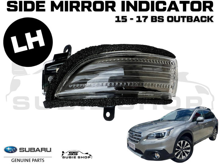 New Genuine Subaru Outback BS 2015 - 2017 Side Mirror Indicator Light Left LH