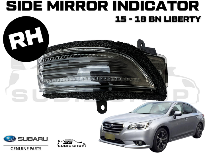 New Genuine Subaru Liberty BN 2015 - 2018 Side Mirror Indicator Light Right R