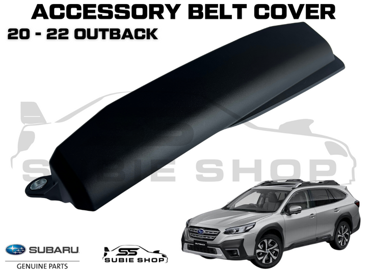 Subaru Outback BT 2020 - 22 FB25 Engine Accessory AC Belt Pump Cover Panel Case