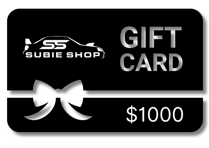 Subie Shop Gift Card