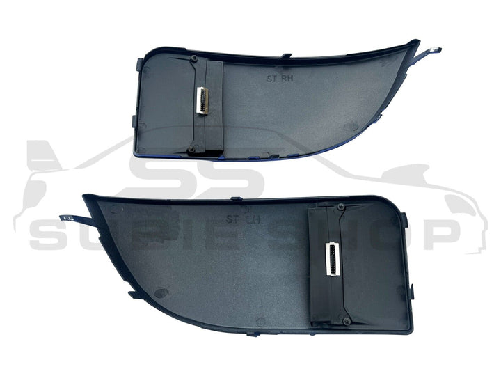 Front Bumper Bar Fog Light Covers For 03 - 05 Subaru Impreza WRX STi Blobeye GD