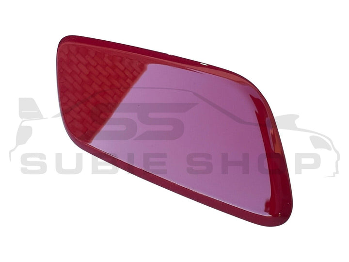 New Genuine Headlight Red Washer Cap Cover 17-21 Subaru Impreza VA WRX STi RH