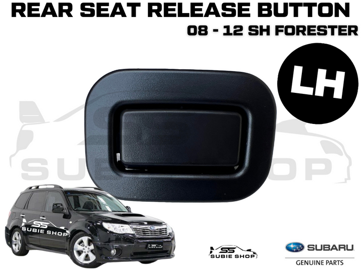 Genuine Subaru Forester SH XT 08 - 12 Rear Fold Down Seat Release Button Left LH