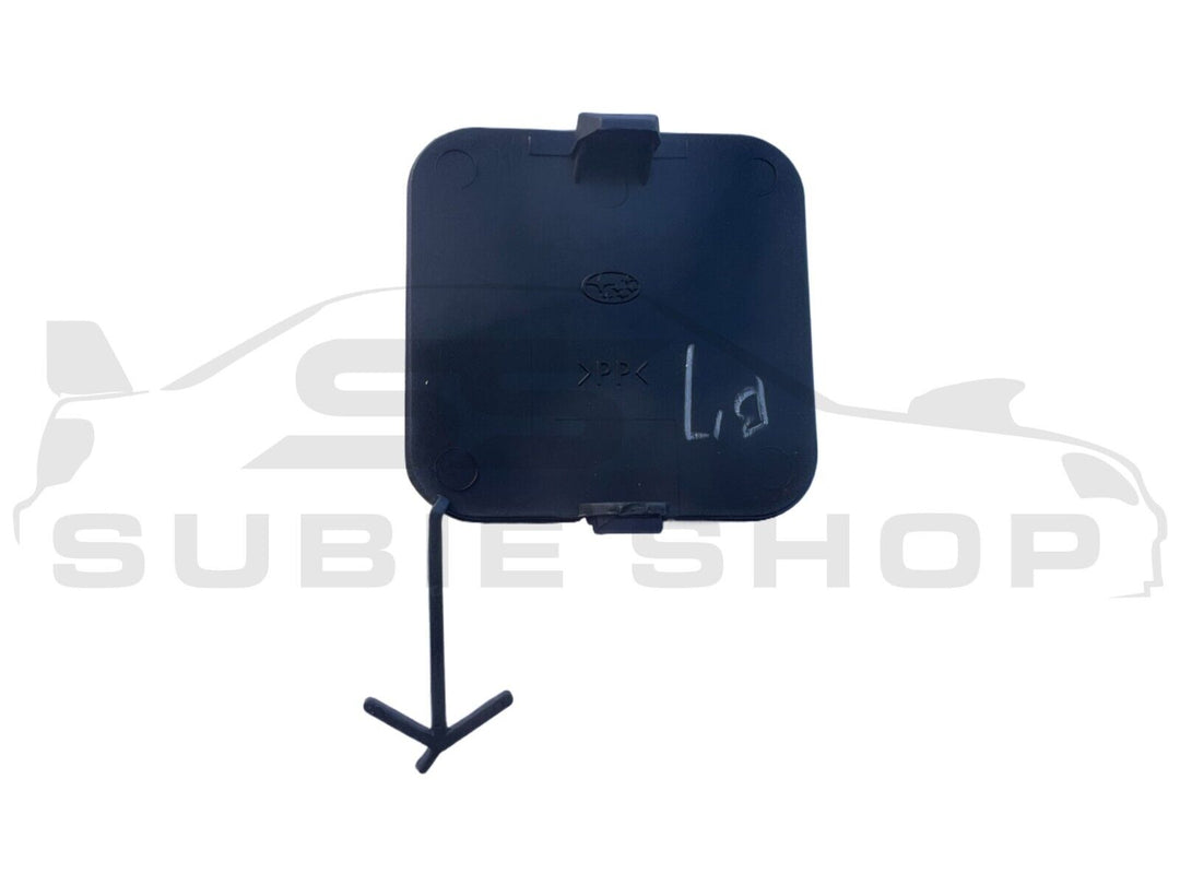 GENUINE Subaru Impreza G3 WRX STi 08 -14 Rear Bumper Bar Tow Hook Cap Cover Blue