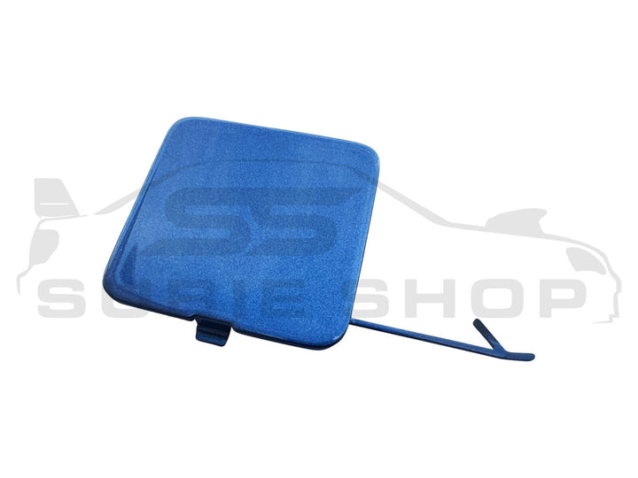 New GENUINE Subaru XV GT 17 - 22 Rear Bumper Bar Tow Hook Cap Cover Blue J8U