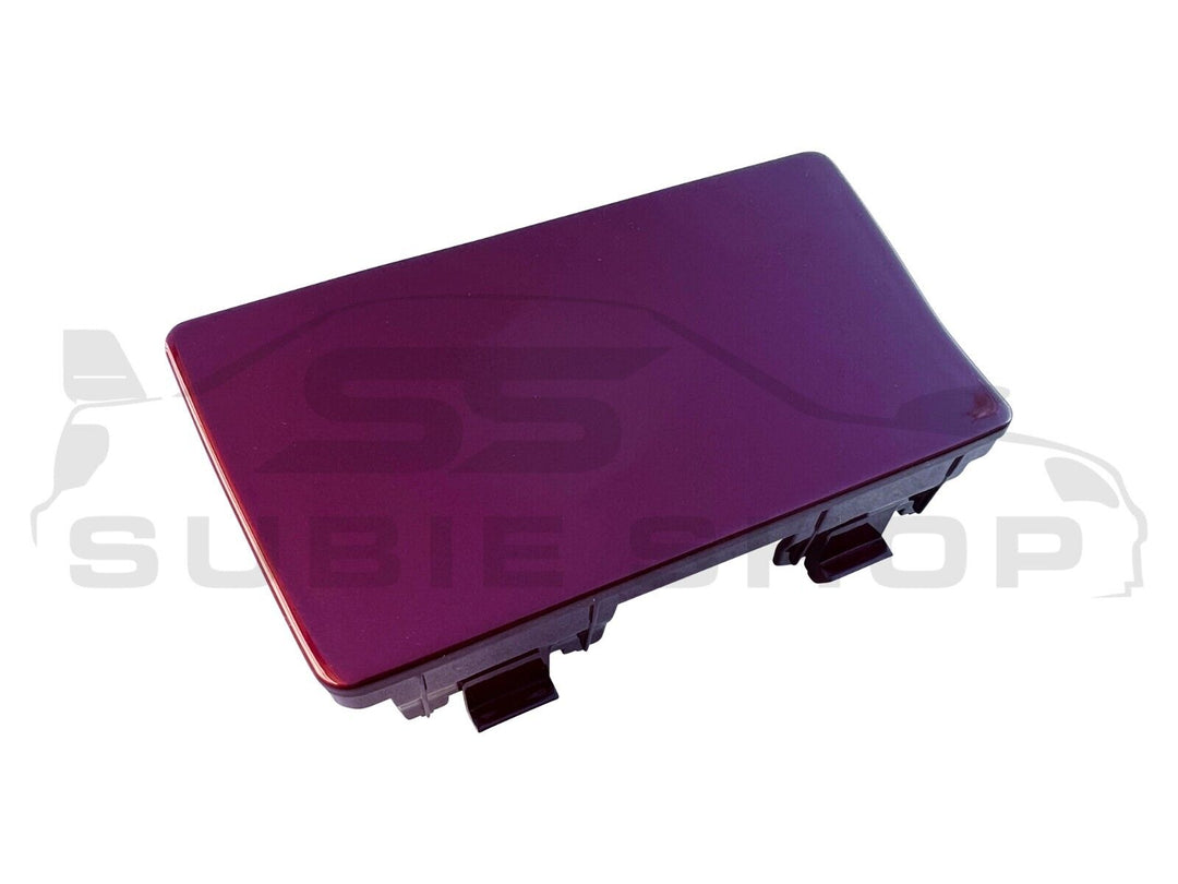 New GENUINE Subaru XV GP 12 -16 Rear Bumper Bar Tow Mid Cap Cover Red Maroon H2Q