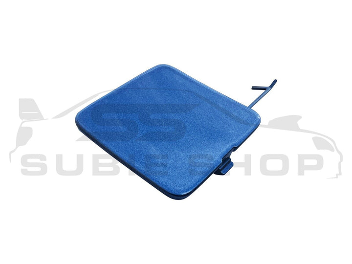 New GENUINE Subaru XV GT 17 - 22 Rear Bumper Bar Tow Hook Cap Cover Blue J8U