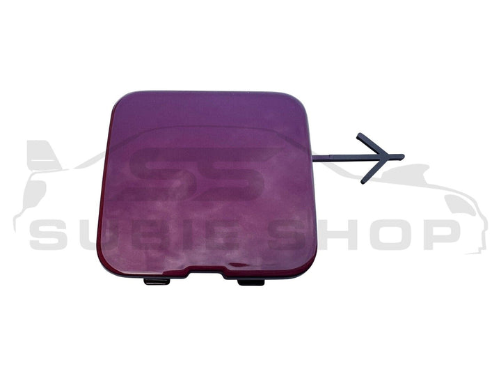 GENUINE Subaru Liberty Wagon 09 - 14 Rear Bumper Bar Tow Hook Cap Cover Red C6Z