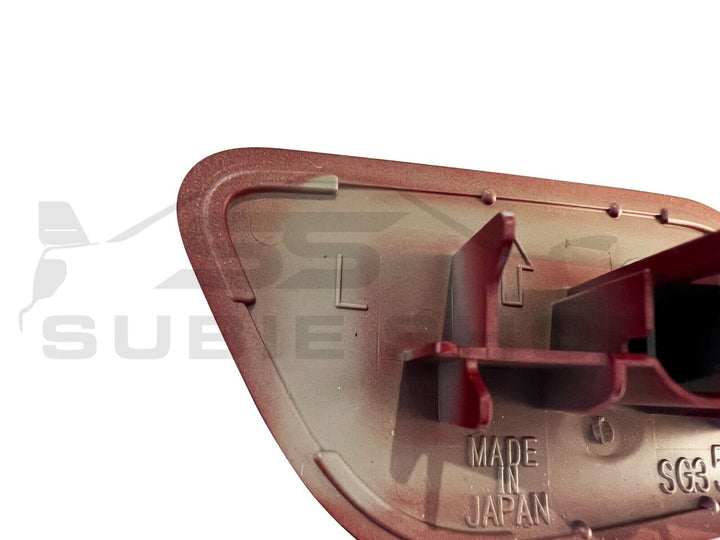 Genuine Headlight Washer Cap Cover 2016 - 18 Subaru Forester SJ XT Left Red H2Q