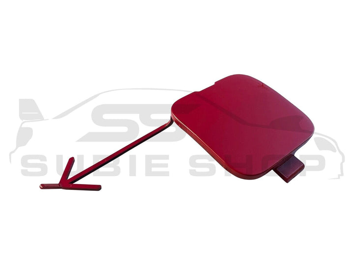 GENUINE Subaru VA WRX Sti 2015 -21 Rear Bumper Bar Tow Hook Cap Cover Red Light