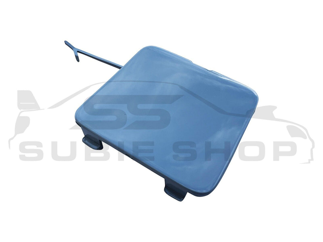 New GENUINE Subaru XV GT 17 - 22 Rear Bumper Bar Tow Hook Cap Cover Light Blue