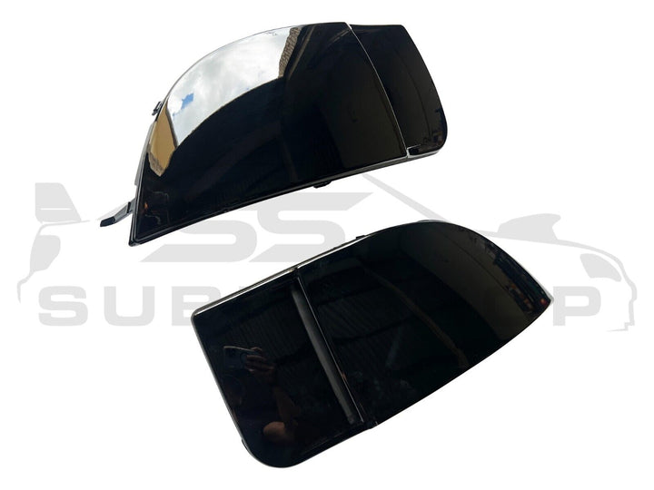 Front Bumper Bar Fog Light Covers For 03 - 05 Subaru Impreza WRX STi Blobeye 32J