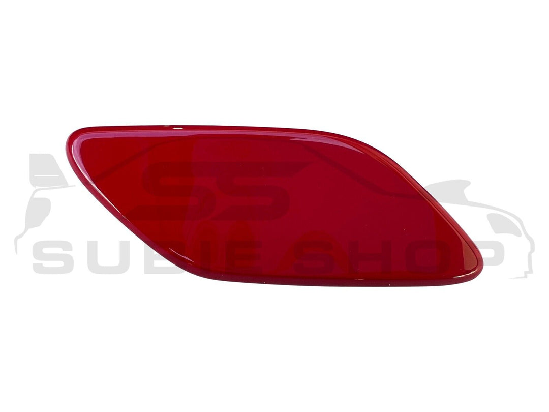 New Genuine Headlight Washer Cap Cover 08 - 10 Subaru Impreza G3 WRX STi RH Red