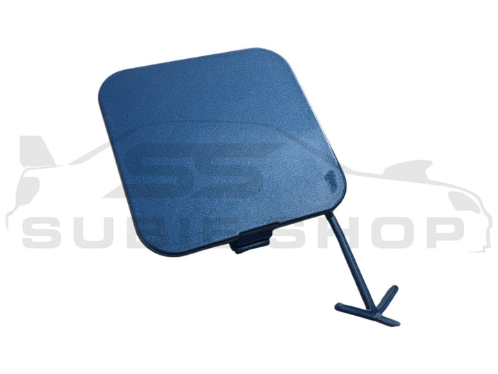 GENUINE Subaru XV 2012 - 2016 GP Rear Bumper Bar Tow Hook Cap Cover Blue J8U