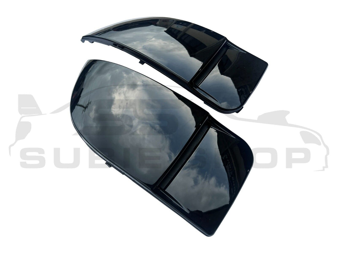 Front Bumper Bar Fog Light Covers For 03 - 05 Subaru Impreza WRX STi Blobeye GD