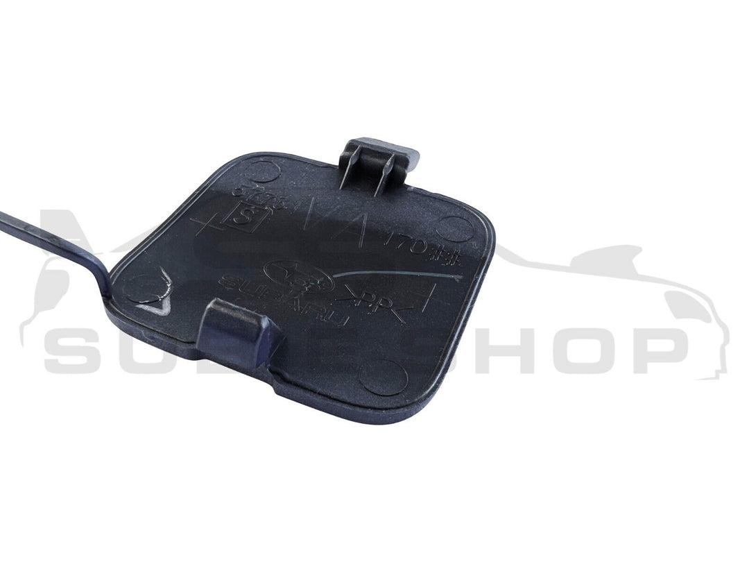 GENUINE Subaru VA WRX Sti 2015 - 21 Rear Bumper Bar Tow Hook Cap Cover Blue K7X