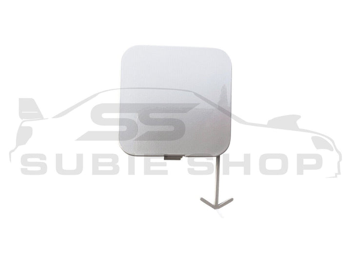 GENUINE Subaru Impreza 2012-16 GP GJ Rear Bumper Bar Tow Hook Cap Cover White K1