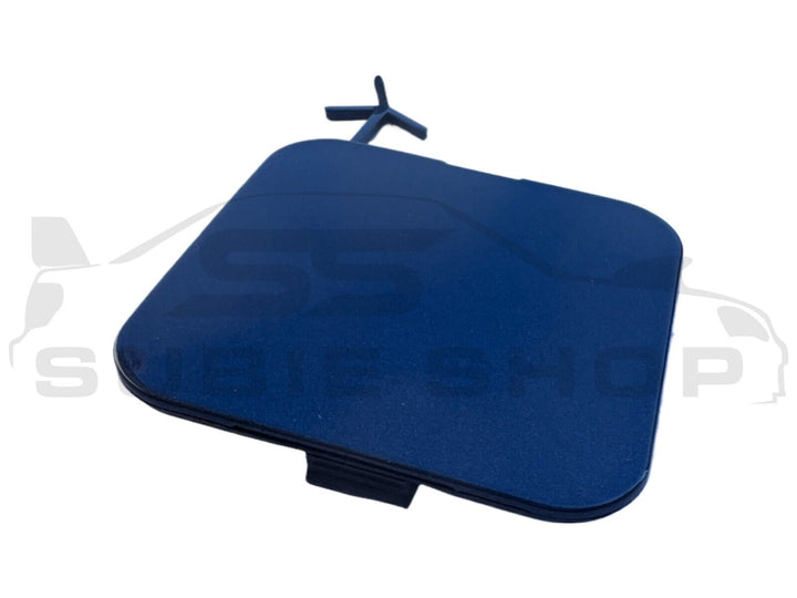 GENUINE Subaru Impreza G3 WRX STi 08 -14 Rear Bumper Bar Tow Hook Cap Cover Blue