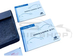 GENUINE Subaru WRX STi 17-21 VA Factory Owners Manual Log Book Wallet Set Pouch