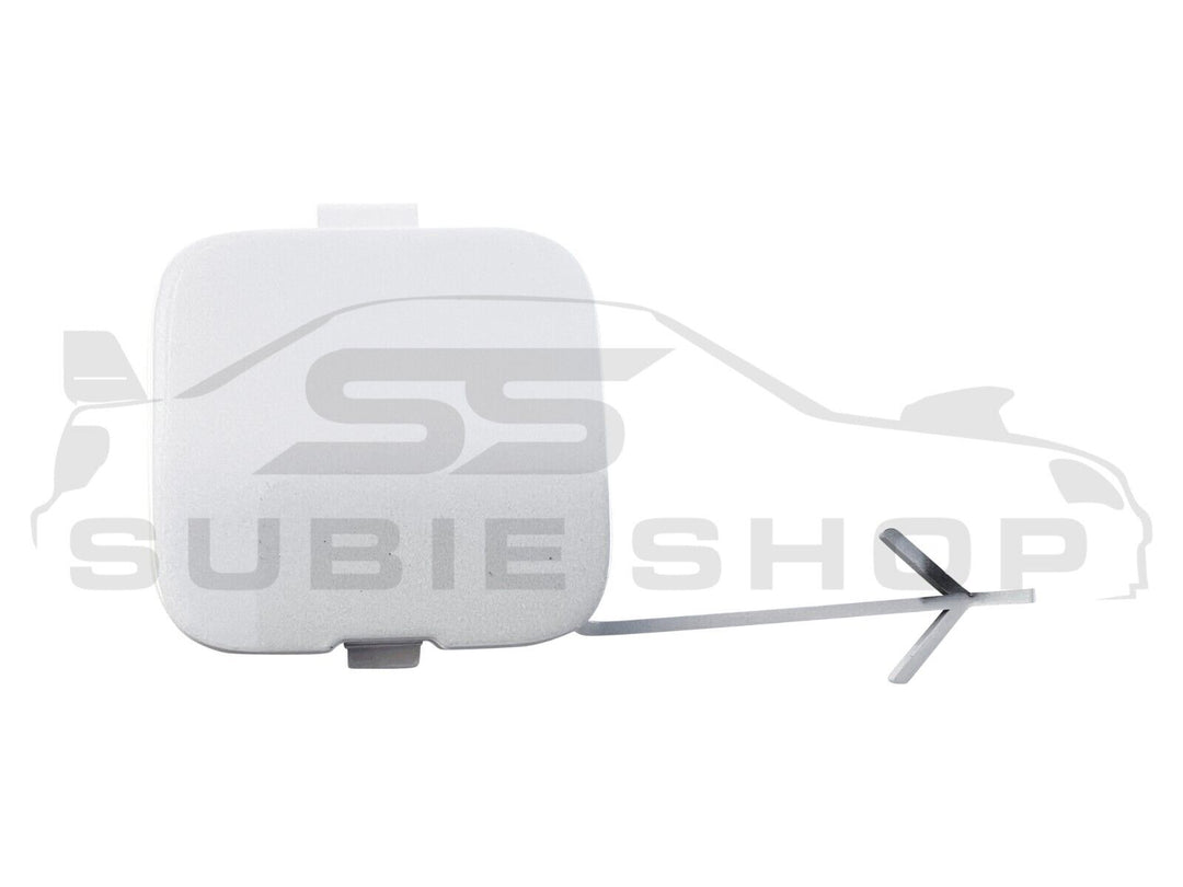 GENUINE Subaru VA WRX Sti 2015 - 21 Rear Bumper Bar Tow Hook Cap Cover White K1X