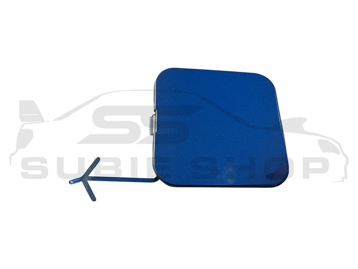 GENUINE Subaru Impreza G3 WRX STi 08 -14 Rear Bumper Bar Tow Hook Cap Cover Blue