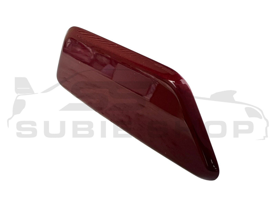 New Genuine Headlight Washer Cap Cover 09 -11 Subaru Liberty Maroon Red H2Q RH