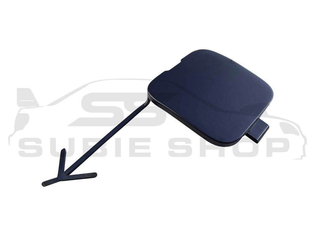 GENUINE Subaru VA WRX Sti 2015 -21 Rear Bumper Bar Tow Hook Cap Cover Dark Blue