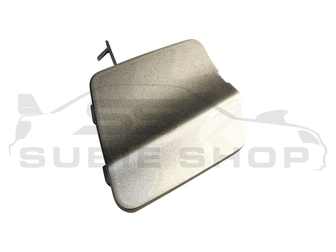 GENUINE Subaru Impreza 11-14 G3 WRX Rear Bumper Bar Tow Hook Cap Cover Silver G1