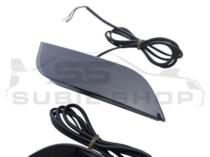 Rear Bumper Reflector LED Fog Tail & Brake Lights For Impreza WRX Liberty XV etc