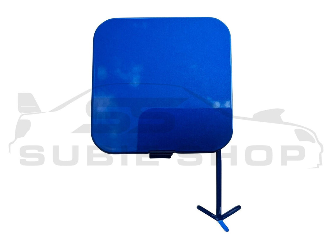 GENUINE Subaru Impreza 08 - 11 GH GE Rear Bumper Bar Tow Hook Cap Cover Blue O2C