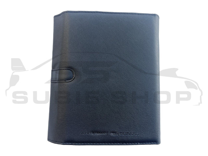 GENUINE Subaru BRZ 12-16 Factory Owners Manual Log Service Book Wallet Set Pouch