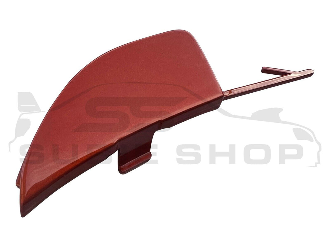 New GENUINE Toyota 86 15 - 21 Front Bumper Bar Tow Hook Cap Cover Red Orange H8R