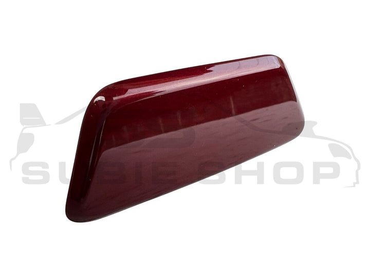 New Genuine Headlight Washer Cap Cover 09 -11 Subaru Liberty Maroon Red H2Q RH