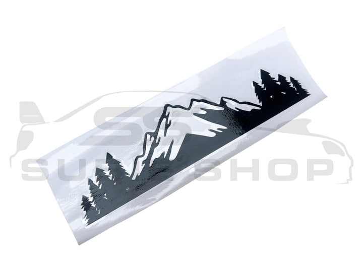 Bush Mountain Offroad Snow Logo Sticker Decal for Subaru Impreza WRX Forester XV