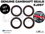 GENUINE OEM Subaru Impreza G3 WRX STi EJ257 Engine Dual Cam Shaft Seals Seal Kit